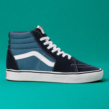 Damske Kotnikove Tenisky Vans Classic Comfycush Sk8-Hi Námornícka Modrá/Námornícka Modrá VA61CTGOM